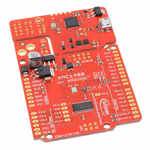 KITXMC1400ARDUINOTOBO1 Infineon Technologies  Cartes d'évaluation - Embarquées - MCU DSP